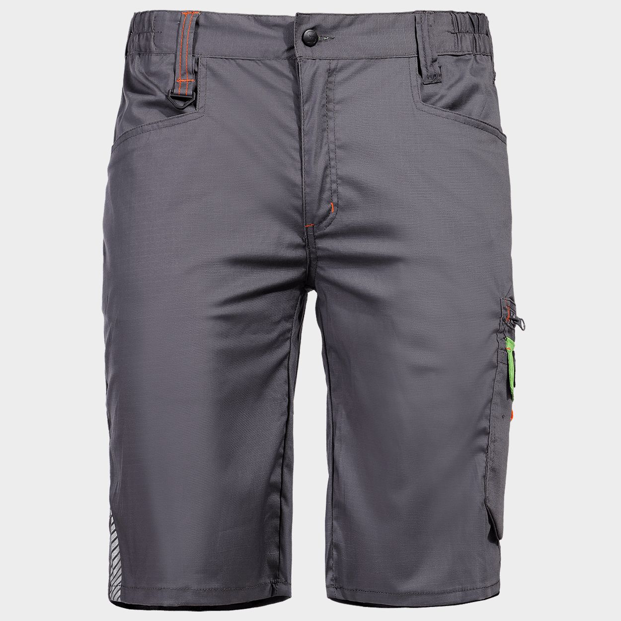 Pantaloni scurți de lucru PRISMA LIGHT STRETCH GRI DESCHIS - 1