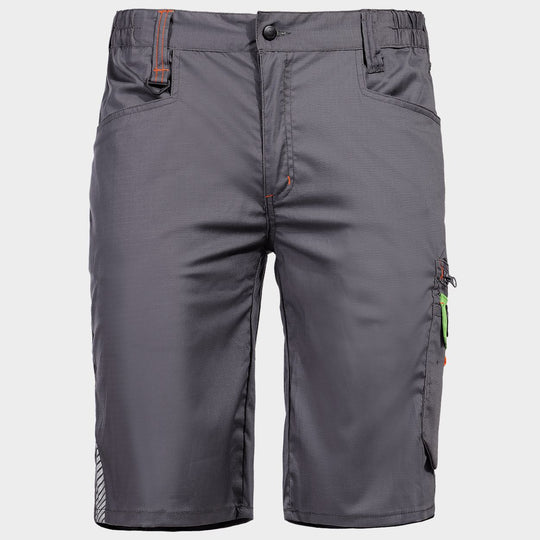 Pantaloni scurți de lucru PRISMA LIGHT STRETCH GRI DESCHIS - 1