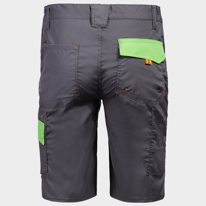 Pantaloni scurți de lucru PRISMA LIGHT STRETCH GRI DESCHIS - 2