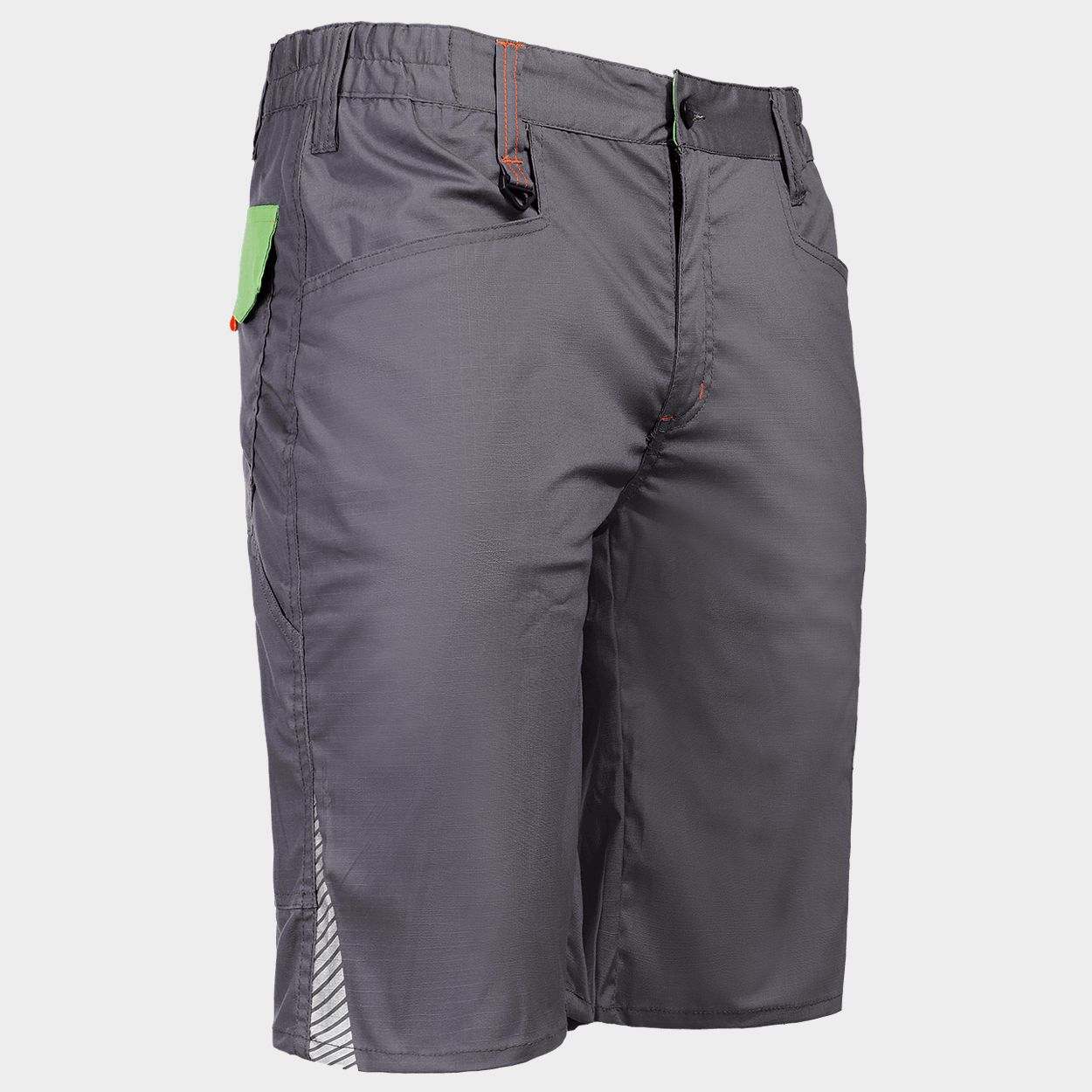 Pantaloni scurți de lucru PRISMA LIGHT STRETCH GRI DESCHIS - 4