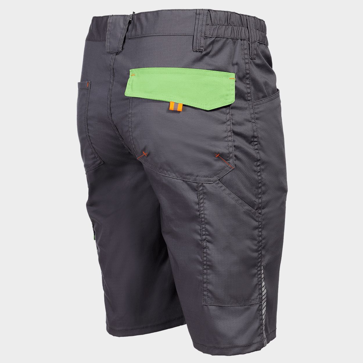 Pantaloni scurți de lucru PRISMA LIGHT STRETCH GRI DESCHIS - 5