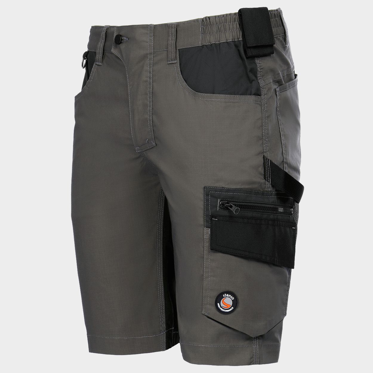 Pantaloni scurți de lucru REVOLT LIGHT STRETCH GREEN - 3