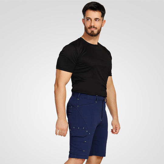 Pantaloni scurți de lucru VIGOR NEGRU/ROȘU - 2
