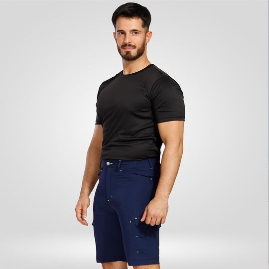 Pantaloni scurți de lucru VIGOR ALBASTRU ÎNCHIS/VERDE - 2