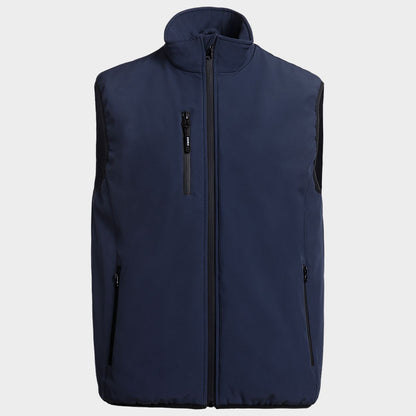 Vestă softshell de lucru REEF PAD SOFTSHELL DARK BLUE - 1