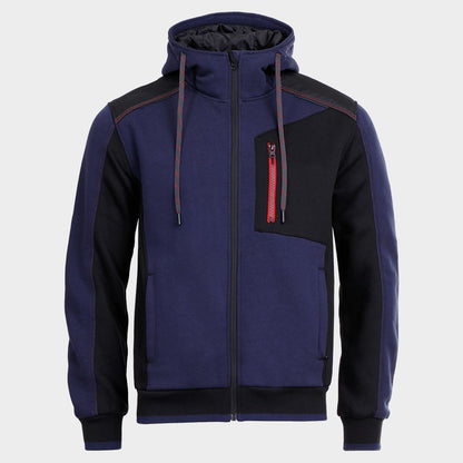 Работен суитшърт REVOLT 2.0 DARK BLUE/BLACK - 1