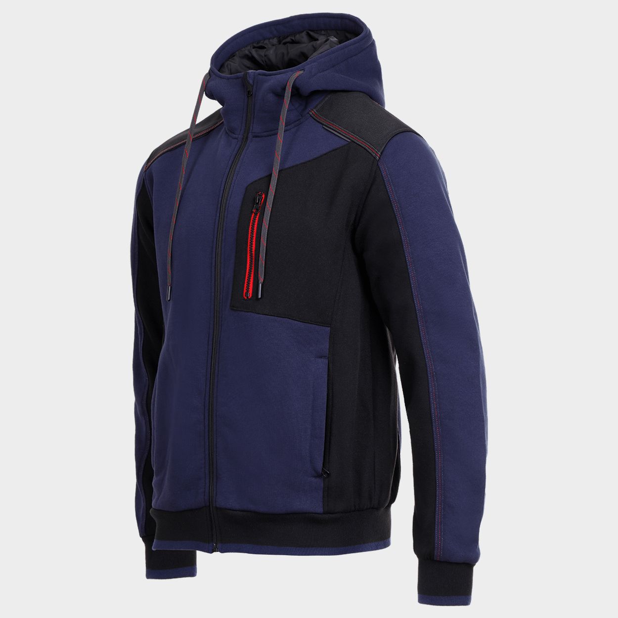 Работен суитшърт REVOLT 2.0 DARK BLUE/BLACK - 5