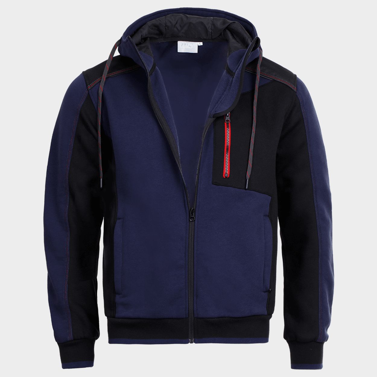 Работен суитшърт REVOLT 2.0 DARK BLUE/BLACK - 7
