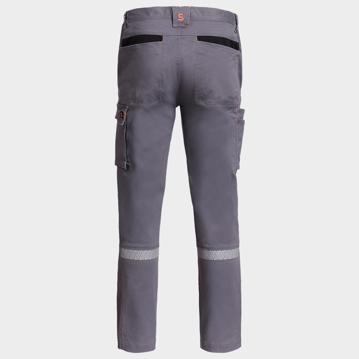 Work trouser MELBOURNE STRETCH GREY/BLACK - 2