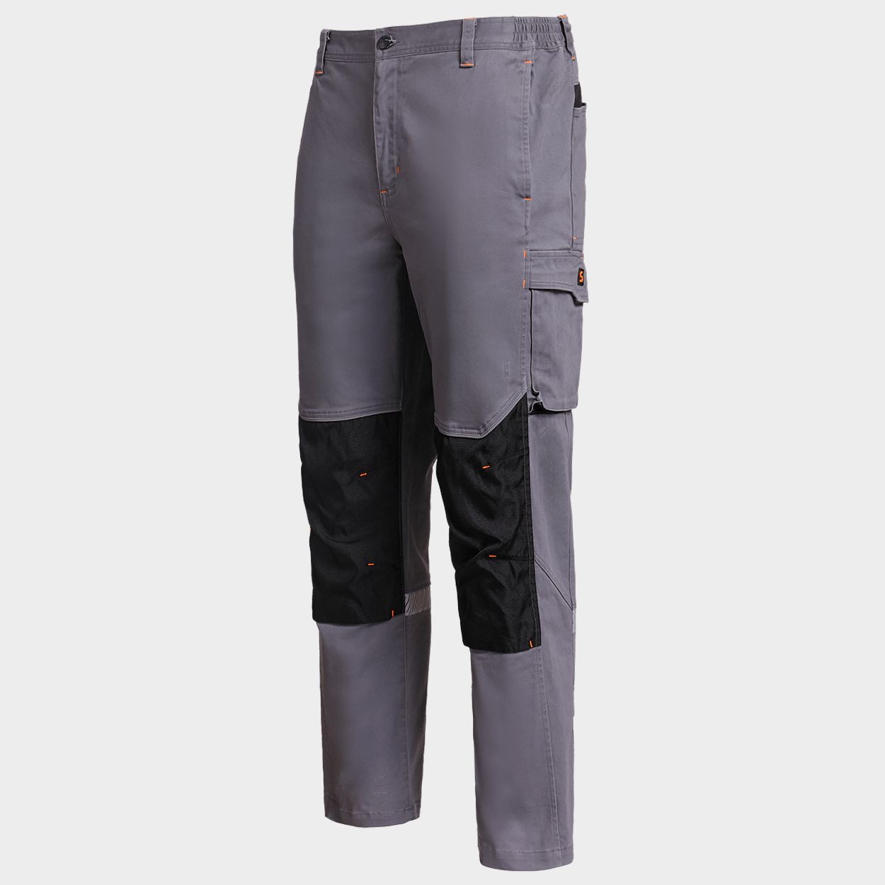 Work trouser MELBOURNE STRETCH GREY/BLACK - 3