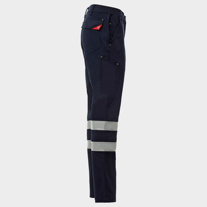 Παντελόνι εργασίας PAYPER POWER STRETCH REFLEX NAVY BLUE - 3