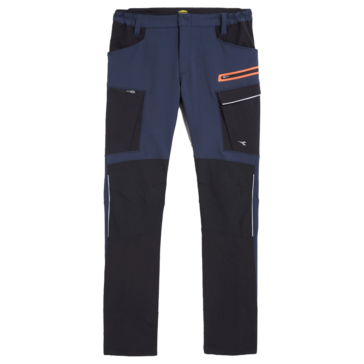 Pantaloni de lucru DIADORA PANT HYBRID CARGO BLACK/BLUE - 1