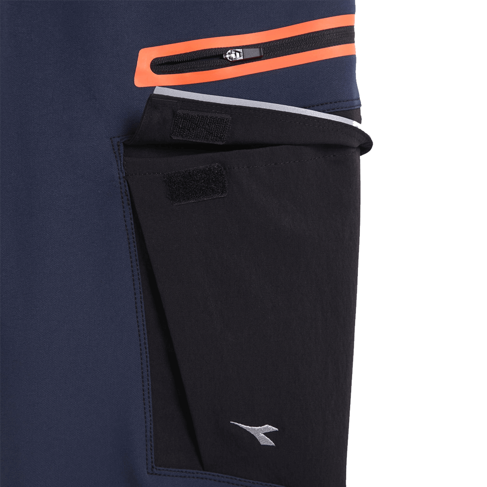 Pantaloni de lucru DIADORA PANT HYBRID CARGO BLACK/BLUE - 2