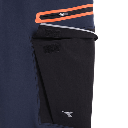 Pantaloni de lucru DIADORA PANT HYBRID CARGO BLACK/BLUE - 2