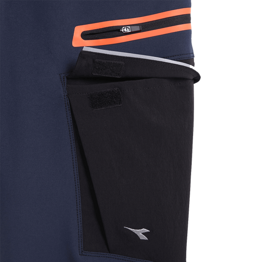 Pantaloni de lucru DIADORA PANT HYBRID CARGO BLACK/BLUE - 2