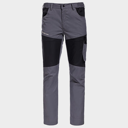 Pantaloni de lucru EOS STRETCH LIGHT GREY/DARK GREY - 1