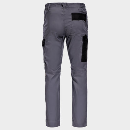 Pantaloni de lucru EOS STRETCH LIGHT GREY/DARK GREY - 2