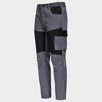 Pantaloni de lucru EOS STRETCH LIGHT GREY/DARK GREY - 3