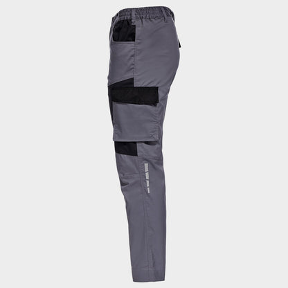 Pantaloni de lucru EOS STRETCH LIGHT GREY/DARK GREY - 4