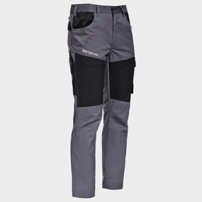 Pantaloni de lucru EOS STRETCH LIGHT GREY/DARK GREY - 7