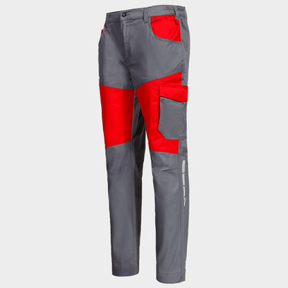 Pantaloni de lucru EOS STRETCH RED/GREY - 4