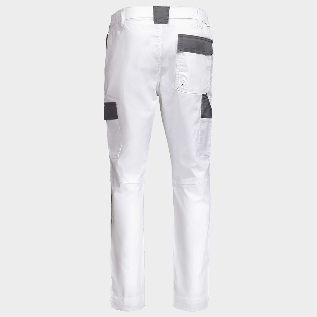 Work trousers EOS STRETCH WHITE/GREY - 2