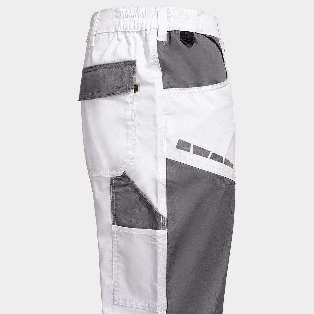 Work trousers EOS STRETCH WHITE/GREY - 6