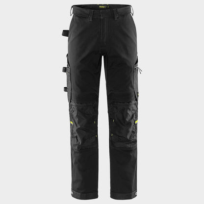 Work trousers FLEX CRAFTSMAN STRETCH BLACK - 1