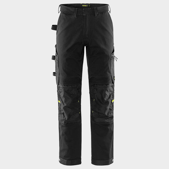 Work trousers FLEX CRAFTSMAN STRETCH BLACK - 1