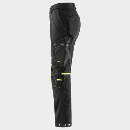 Work trousers FLEX CRAFTSMAN STRETCH BLACK - 3