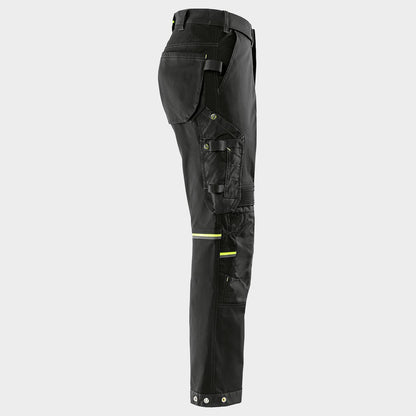 Work trousers FLEX CRAFTSMAN STRETCH BLACK - 5