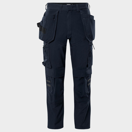 Παντελόνι εργασίας FRISTADS CRAFTSMAN 4-STRETCH DARK BLUE - 1