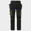 Work trousers FRISTADS CRAFTSMAN STRETCH BLACK - 1