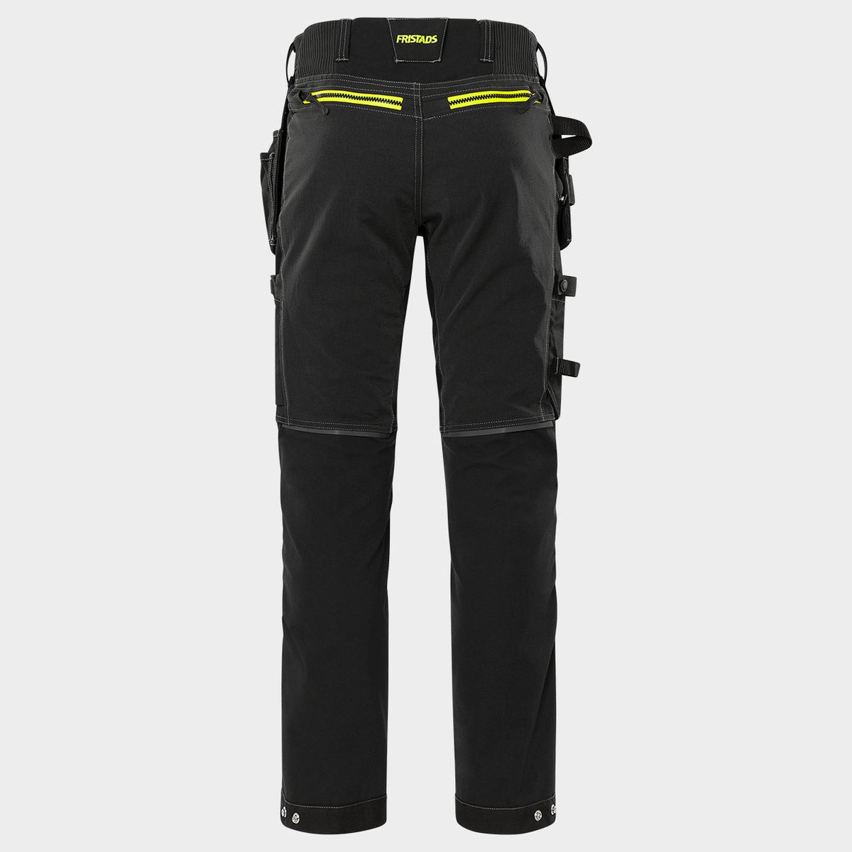 Work trousers FRISTADS CRAFTSMAN STRETCH BLACK - 2