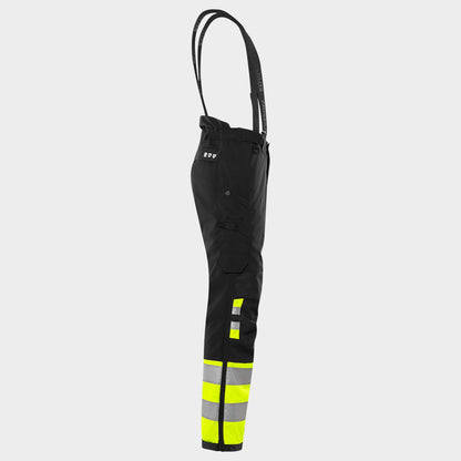 Работен панталон FRISTADS HV WINTER YELLOW/BLACK - 5