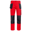 Pantalon de lucru KASTOR ROȘU - 1