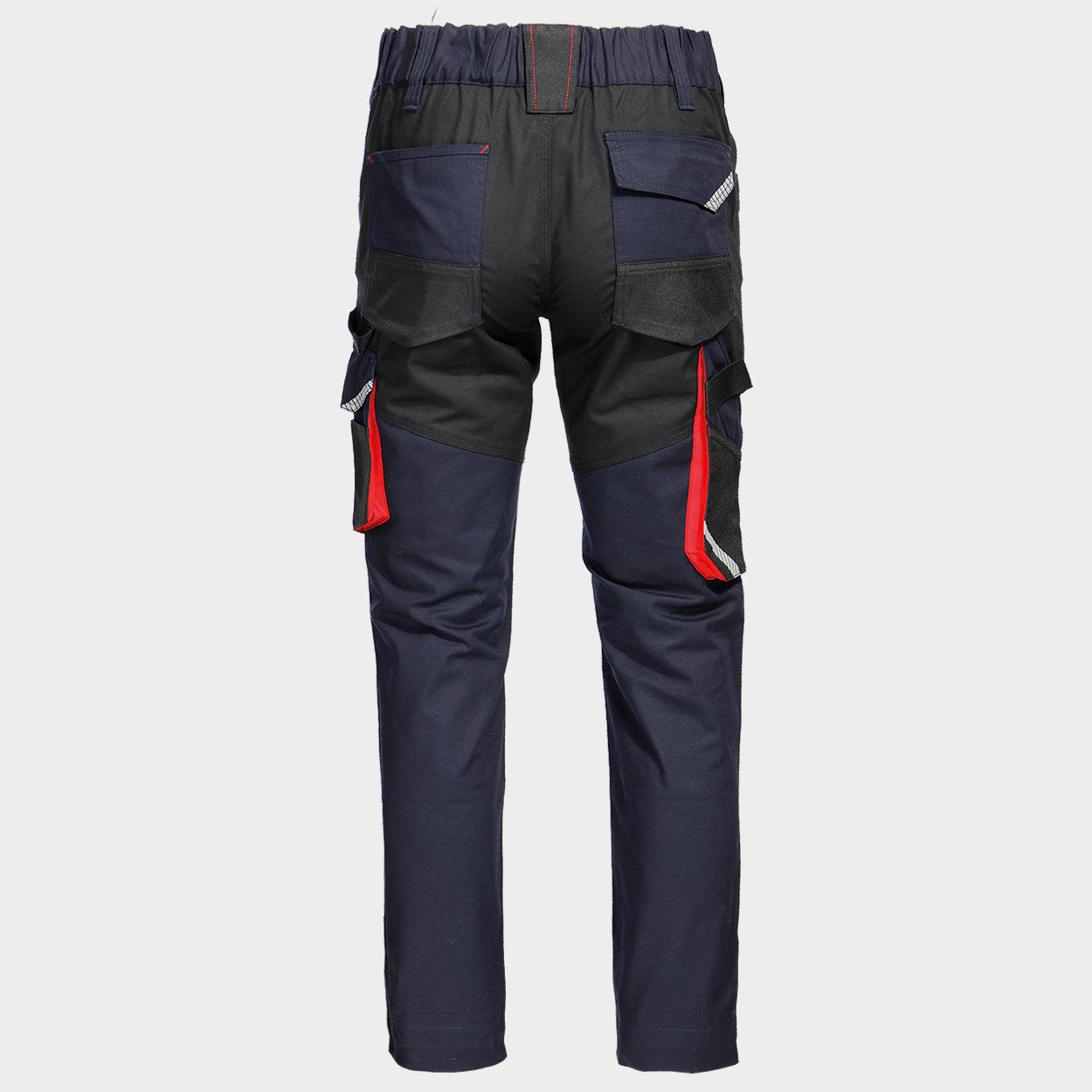 Work trousers KASTOR STRETCH DARK BLUE/RED - 3