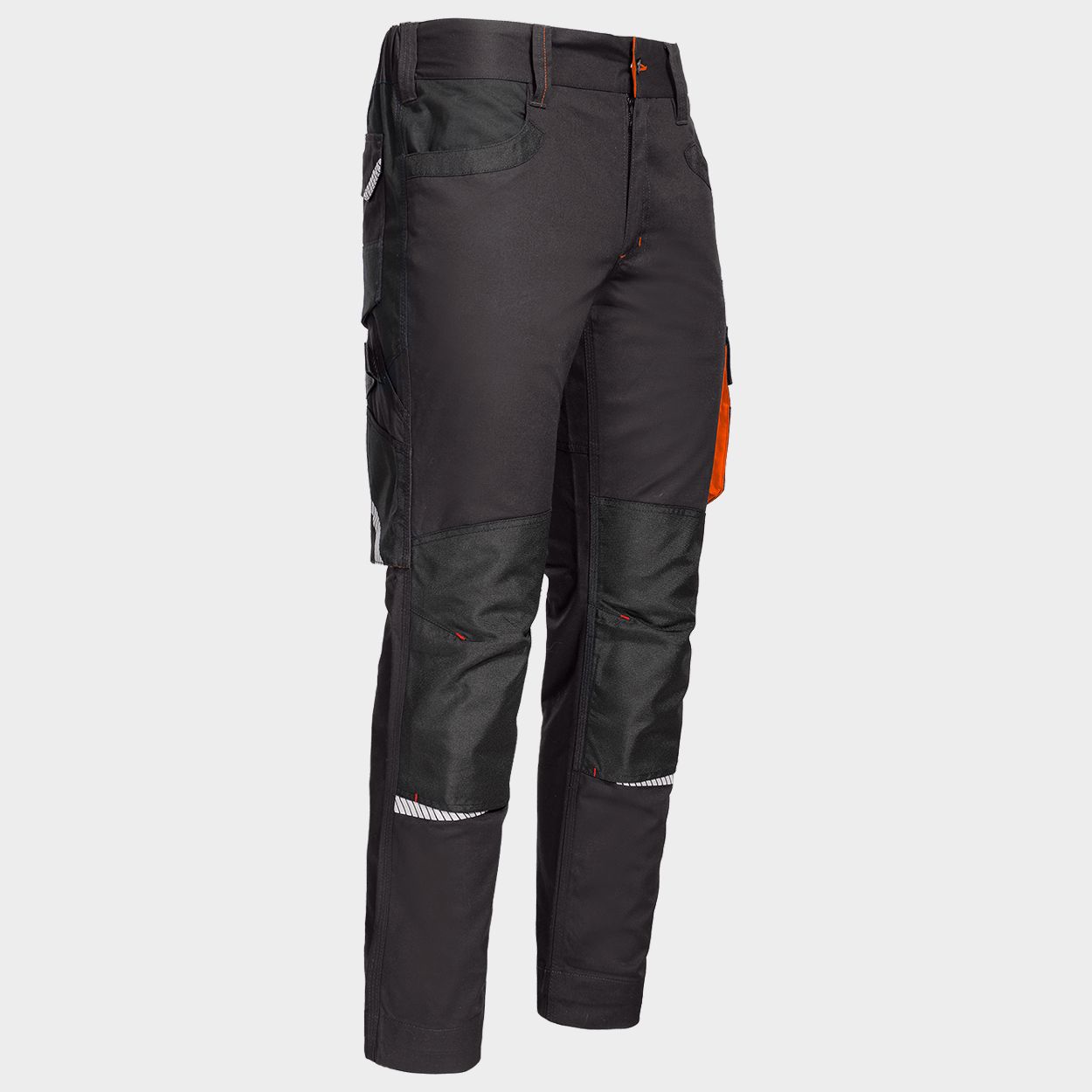 Παντελόνι εργασίας KASTOR STRETCH GREY/ORANGE - 4