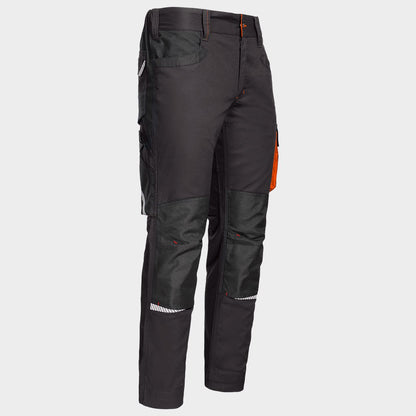 Παντελόνι εργασίας KASTOR STRETCH GREY/ORANGE - 4
