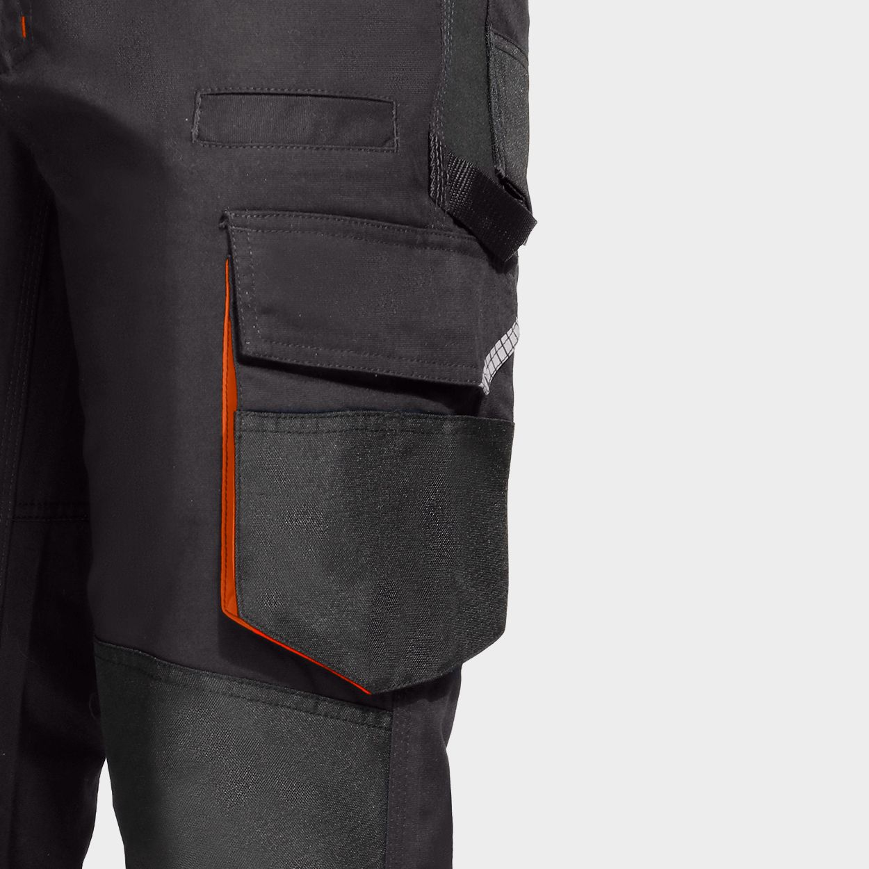 Παντελόνι εργασίας KASTOR STRETCH GREY/ORANGE - 5