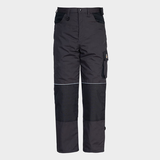 Pantalon de lucru KASTOR T/C WINTER GREY/BLACK - 1