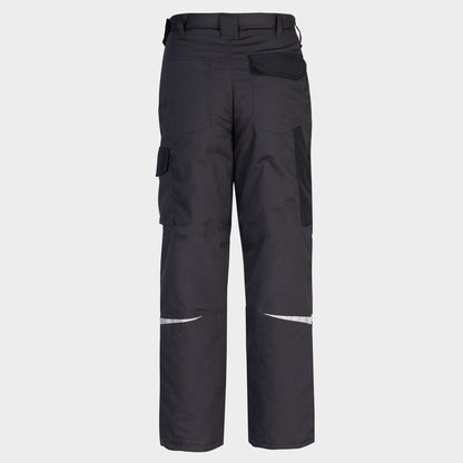 Работен панталон KASTOR T/C WINTER GREY/BLACK - 5