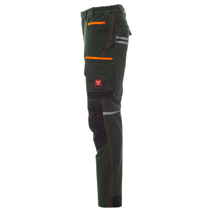 Pantalon de lucru PAYPER NEXT 4W GREEN/BLACK - 4