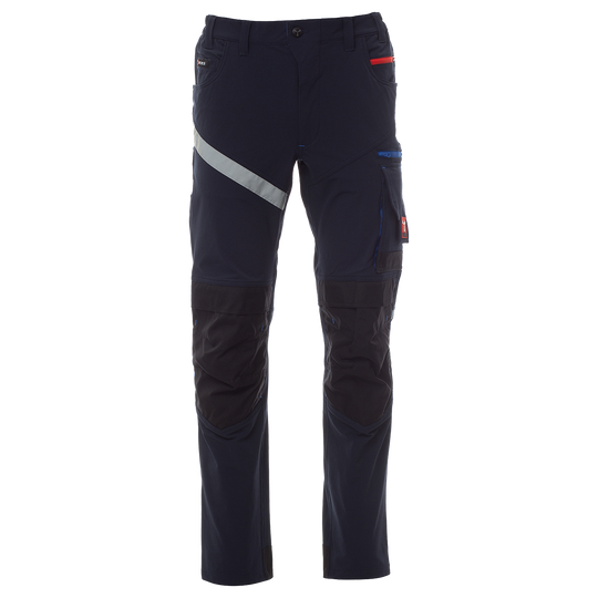 Работен панталон PAYPER NEXT 4W NAVY BLUE/BLACK - 1