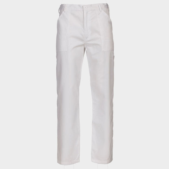 Pantaloni de lucru PLUTONN T/C ALB - 1