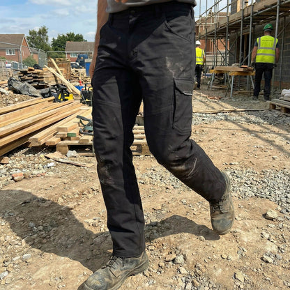 Работен панталон PRIMO MECHANICAL STRETCH BLACK - 3