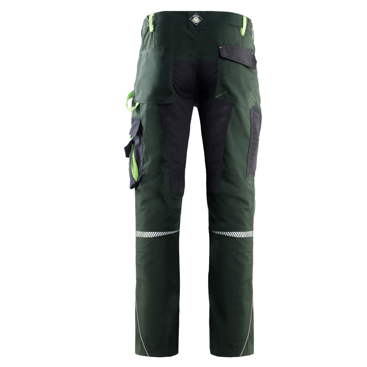 Работен панталон PRISMA GREEN/BLACK - 2