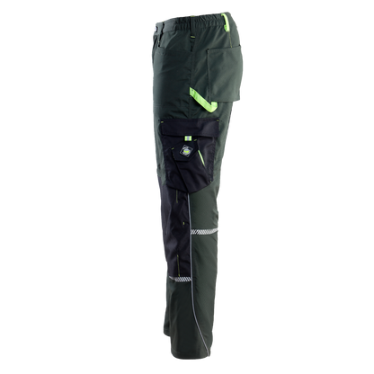 Работен панталон PRISMA GREEN/BLACK - 4