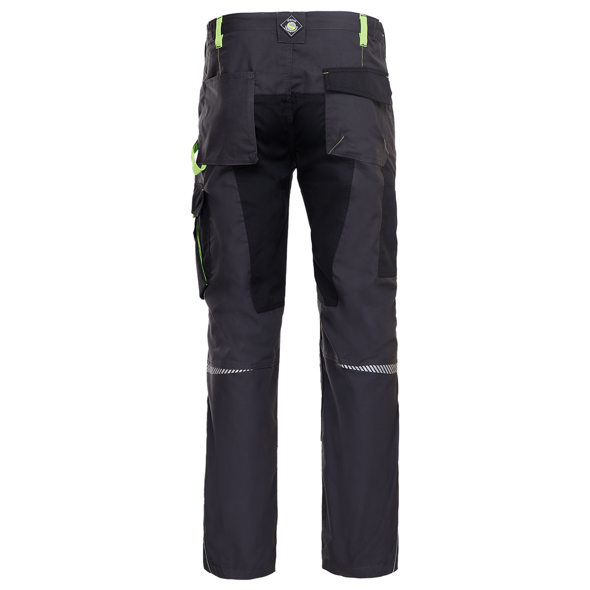 Работен панталон PRISMA GREY/GREEN - 2