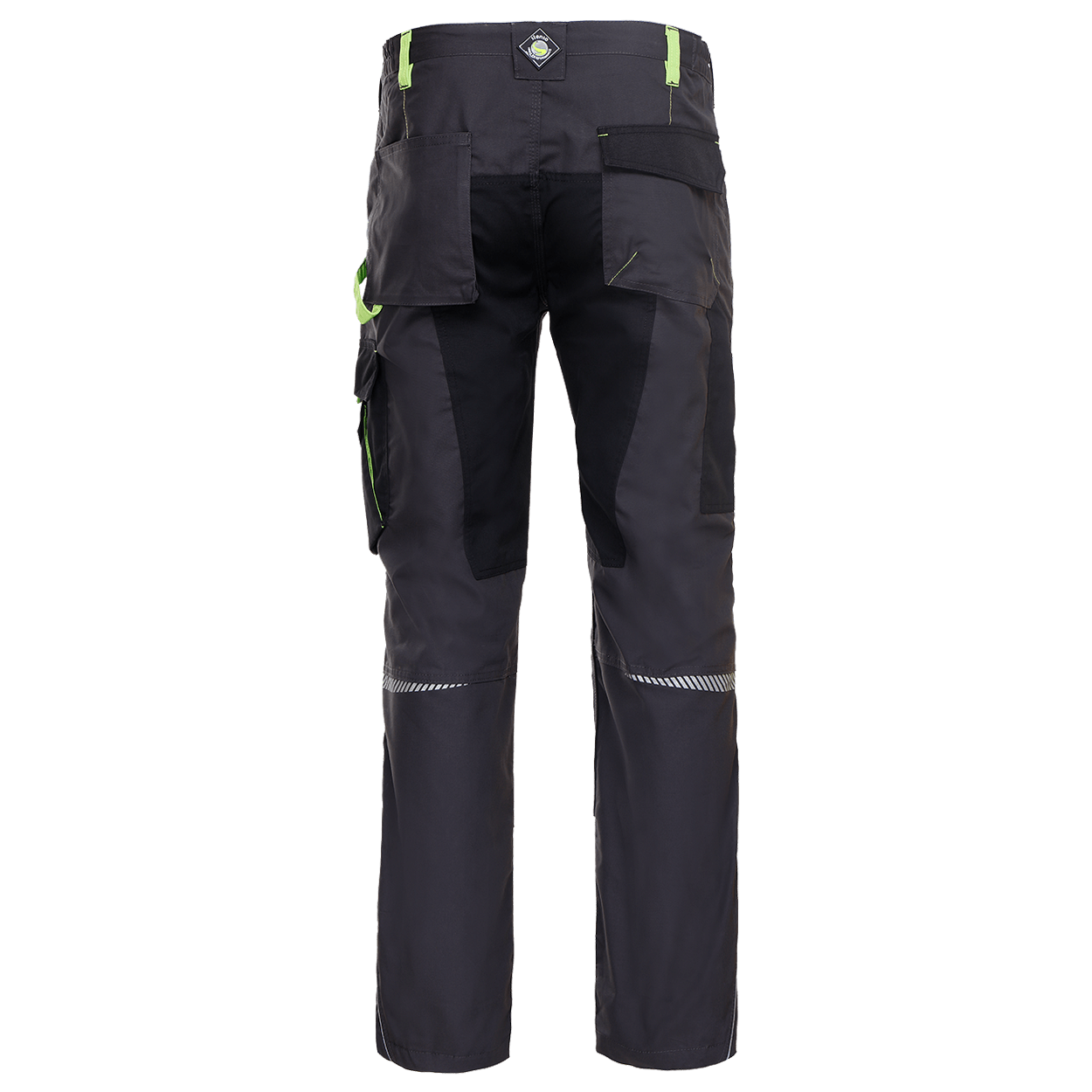 Работен панталон PRISMA GREY/GREEN - 2